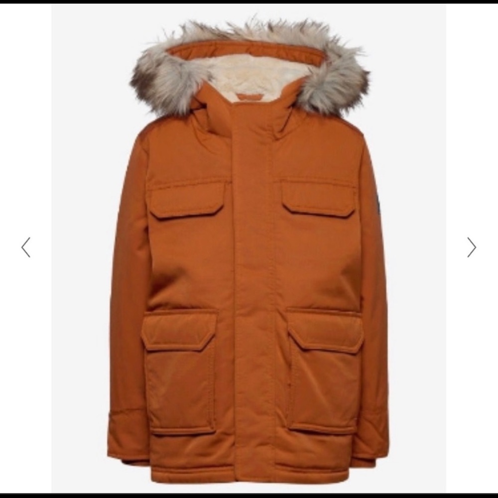 Abercrombie kids orange coat